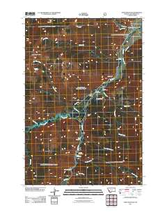 Stine Mountain 2011 topographic map thumbnail