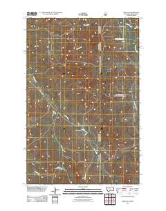 Sidney SE 2011 topographic map thumbnail