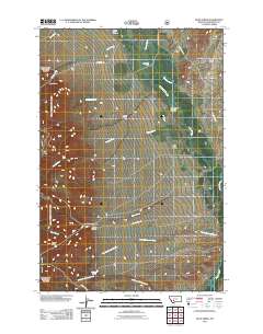 Dunn Creek 2011 topographic map thumbnail