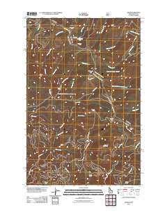 Adair 2011 topographic map thumbnail