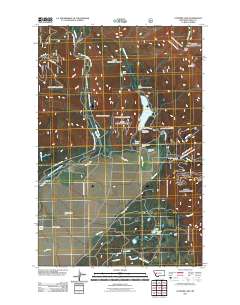Coopers Lake 2011 topographic map thumbnail