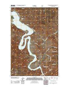 Beartooth Mountain 2011 topographic map thumbnail