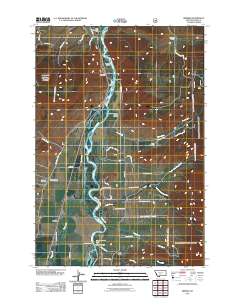 Brisbin 2011 topographic map thumbnail