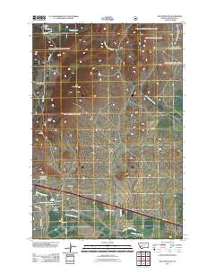 Dry Mountain 2011 topographic map thumbnail