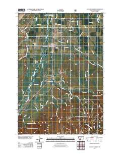 Gallatin Gateway 2011 topographic map thumbnail