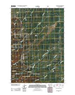 Ajax Ranch 2011 topographic map thumbnail