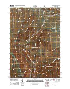 Deadman Lake 2011 topographic map thumbnail
