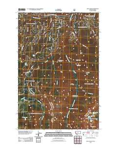 Dick Creek 2011 topographic map thumbnail