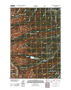 Jumbo Mountain 2011 topographic map thumbnail