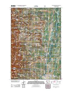 Hamilton North 2011 topographic map thumbnail