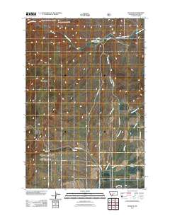 Maudlow 2011 topographic map thumbnail