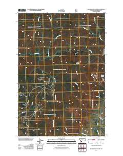 Maverick Mountain 2011 topographic map thumbnail