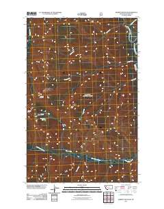 Marmot Mountain 2011 topographic map thumbnail