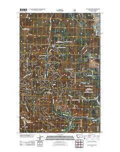 Lion Mountain 2011 topographic map thumbnail