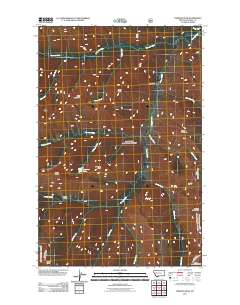 Crimson Peak 2011 topographic map thumbnail