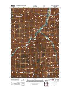 Grizzly Point 2011 topographic map thumbnail