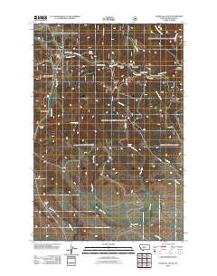 Charcoal Gulch 2011 topographic map thumbnail