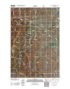 Battle Mountain 2011 topographic map thumbnail