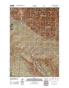 Bear Canyon 2011 topographic map thumbnail