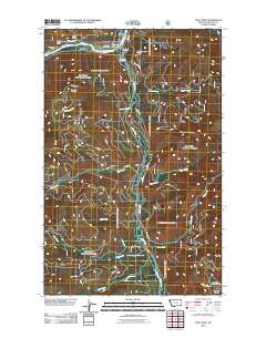 Tony Peak 2011 topographic map thumbnail