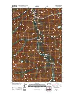 Nimrod 2011 topographic map thumbnail