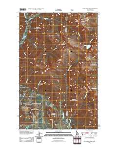 Scotchman Peak 2011 topographic map thumbnail