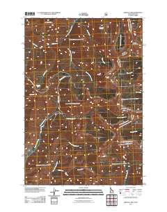 Shewag Lake 2011 topographic map thumbnail