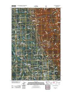 Condon 2011 topographic map thumbnail