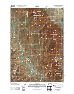 Dixon Mountain 2011 topographic map thumbnail