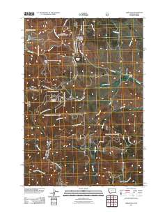 Lemhi Pass 2011 topographic map thumbnail