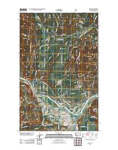 Libby 2011 topographic map thumbnail
