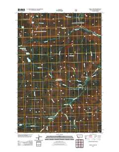 Odell Lake 2011 topographic map thumbnail