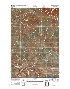 Raynesford 2011 topographic map thumbnail