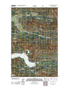 McGregor Peak 2011 topographic map thumbnail