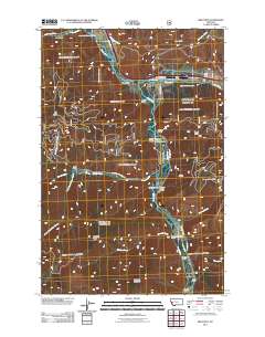 Iris Point 2011 topographic map thumbnail