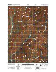Iron Mountain 2011 topographic map thumbnail