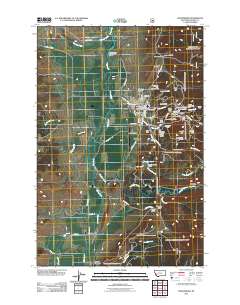 Philipsburg 2011 topographic map thumbnail