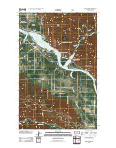Trout Creek 2011 topographic map thumbnail