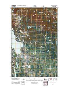Whitefish 2011 topographic map thumbnail
