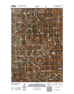 Willow Mountain 2011 topographic map thumbnail