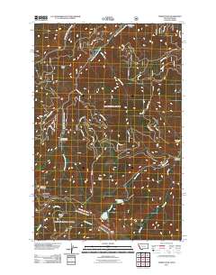 Torino Peak 2011 topographic map thumbnail