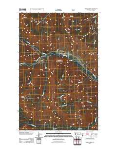 String Creek 2011 topographic map thumbnail