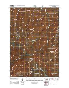 Sliderock Mountain 2011 topographic map thumbnail