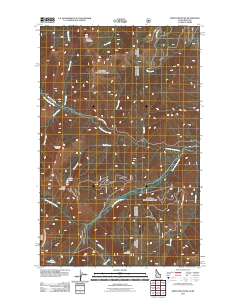 Smith Mountain 2011 topographic map thumbnail