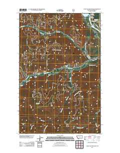 Table Top Mountain 2011 topographic map thumbnail