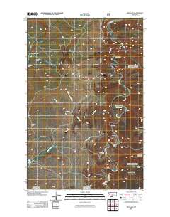 Millegan 2011 topographic map thumbnail