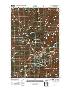 Three Brothers 2011 topographic map thumbnail