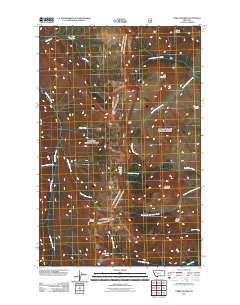 Three Sisters 2011 topographic map thumbnail