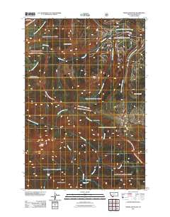 Sphinx Mountain 2011 topographic map thumbnail