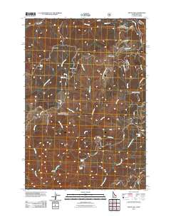 Tincup Hill 2011 topographic map thumbnail